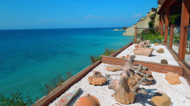 sky, greece, mediterranean, horizon, day, blue, tourist resort, swimming pool, holidays, stones, water, architecture, idyllic, tourist attractions, scenics - nature