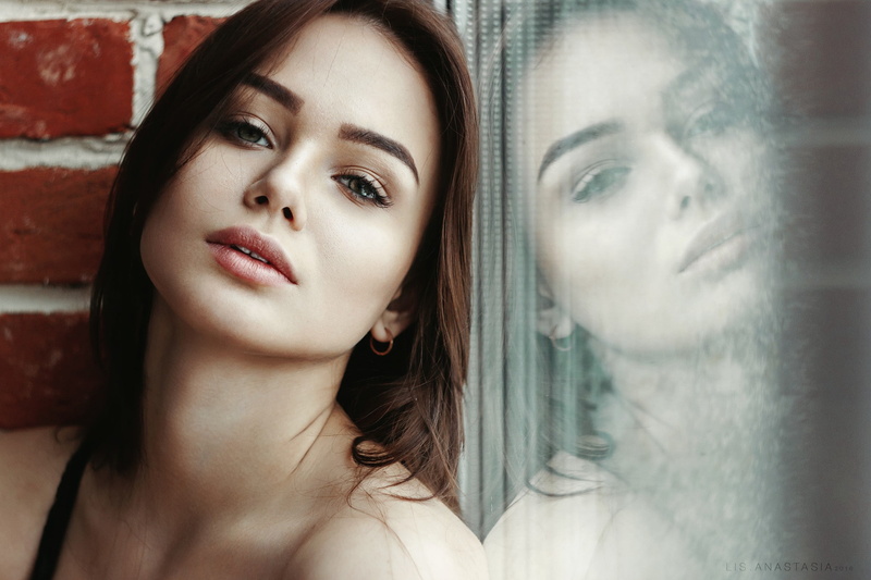 adult, young adult, hair, human body part, reflection, people, women, body part, Anastasia Lis, young women, beautiful woman, hairstyle, portrait, long hair