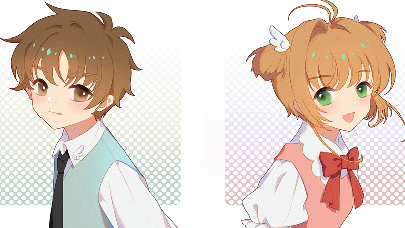 4K, Sakura Kinomoto, Cardcaptor Sakura, Anime, Syaoran Li