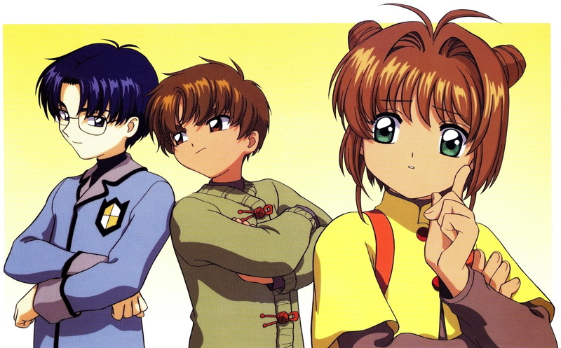 Eriol Hiiragizawa, Syaoran Li, 1080P, Sakura Kinomoto, Anime, Cardcaptor Sakura