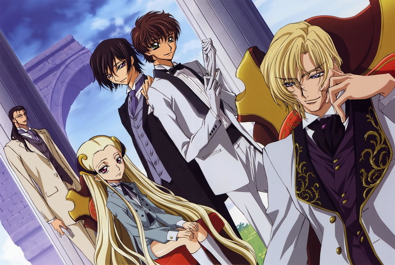 Jiang Lihua, 1080P, Gilbert G.P. Guilford, Anime, Clovis la Britannia, Code Geass, Suzaku Kururugi, Lelouch Lamperouge