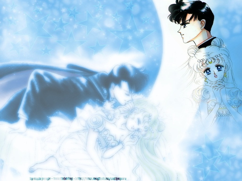 endymion, anime, moon, Sailor Moon, sailor, hd, Prince Endymion, 480P, Princess Serenity, Mamoru, art, Manga, serenity