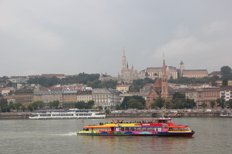 colors, old, colorful, mode of transportation, color, transportation, sky, nautical vessel, hungary, chains, river, king, landscape, waterfront, built structure