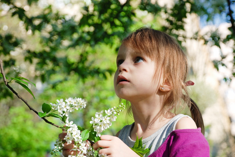 heat, females, childhood, the little girl, childrens, 4K, bangs, park, forest, portrait, looking, day, innocence, greens, child, nature, leisure activity