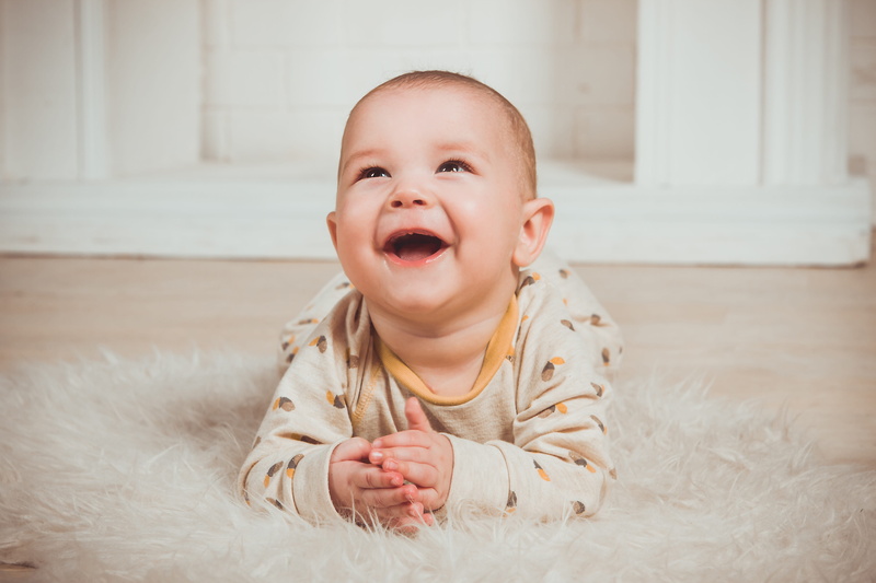 newborn, mouth, nicely, a cute baby, smiles, children photographer, child, boy, babe, lying down, innocence, happiness, one person, photo, small child