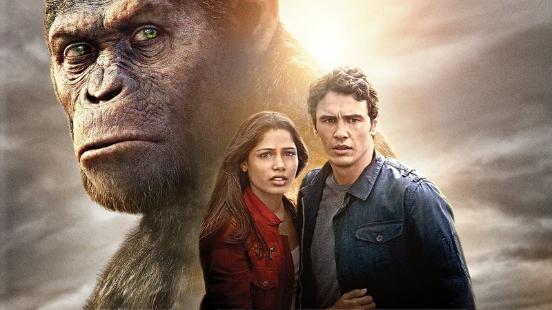 1080P, Freida Pinto, Movie, Rise Of The Planet Of The Apes, James Franco, Caesar (Planet of the Apes), Andy Serkis