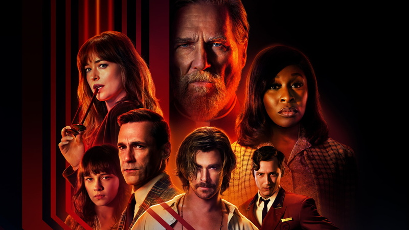 Jeff Bridges, Dakota Johnson, 1080P, Cailee Spaeny, Jon Hamm, Cynthia Erivo, Movie, Lewis Pullman, Chris Hemsworth, Bad Times at the El Royale