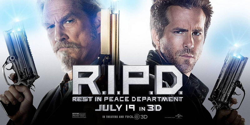 Jeff Bridges, 720P, R.I.P.D., Ryan Reynolds, Movie