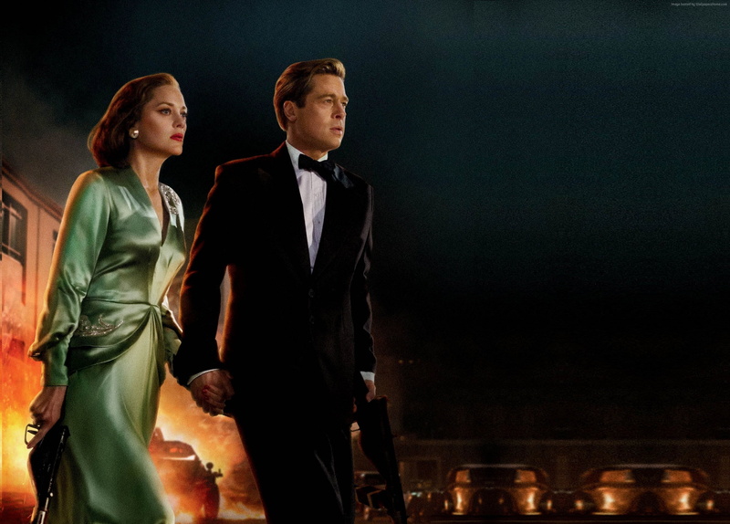 Marion Cotillard, 2K, Allied, Brad Pitt