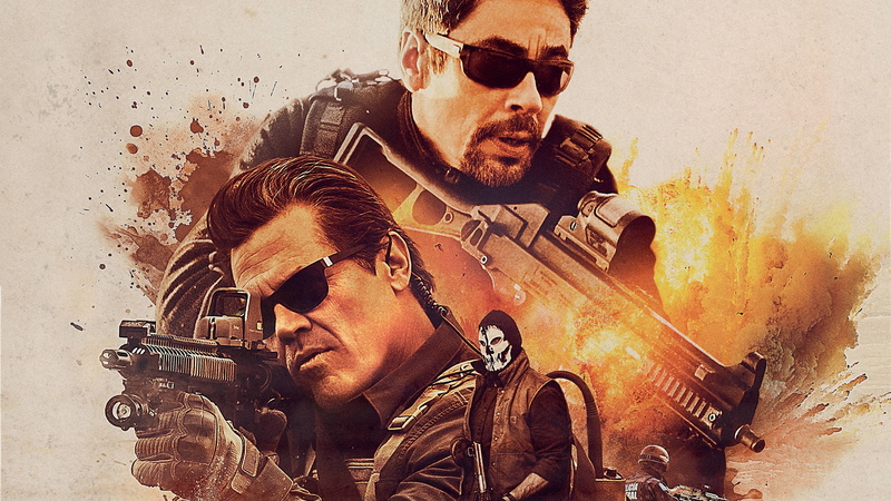 Josh Brolin, 5K, Sicario: Day Of The Soldado, poster, Benicio Del Toro, 5K