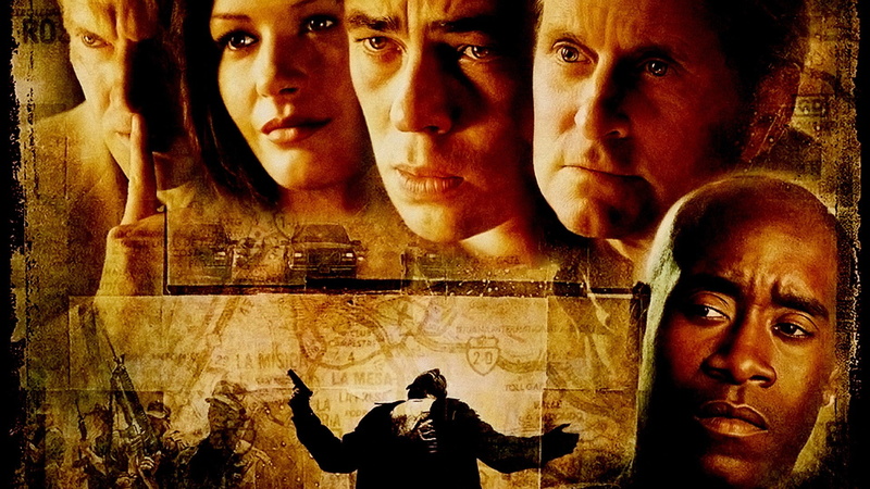 1080P, Benicio del Toro, Traffic, Movie, Don Cheadle, Michael Douglas, Catherine Zeta-jones