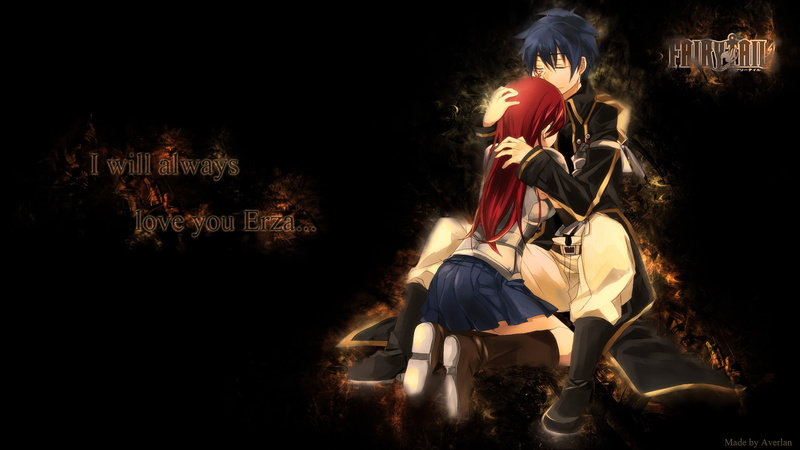 Fairy Tail, Erza Scarlet, Anime, 1080P, Jellal Fernandes