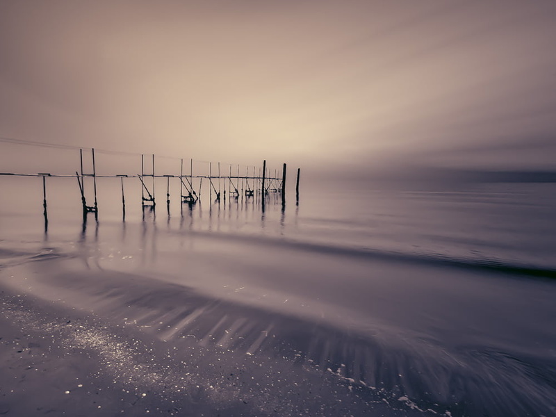 brown, me, low tide, Jesolo, m5, winter, sand, duck, outdoors, black, low, sea, sunset, sky, black sand, olympus, boat, tide, 480P, landscape, wooden