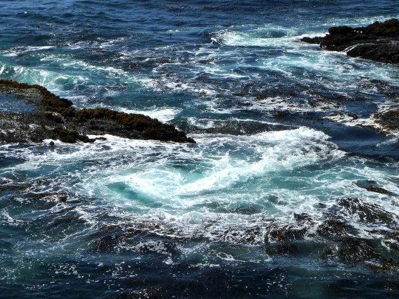 1080P, beach, blue, rough, wave, sea, nature, waves, rock - Object, water, coastline, surf