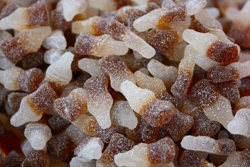 freshness, no people, food and drink, brown, dessert, haribo, abundance, calories, cola, chewy candy, retail, sucking candies, 5K, temptation, sweet food