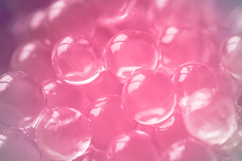 studio shot, water, healthcare and medicine, still life, balls, jelly background, full frame, close-up, fruits, bubbles, candy world, macro, background