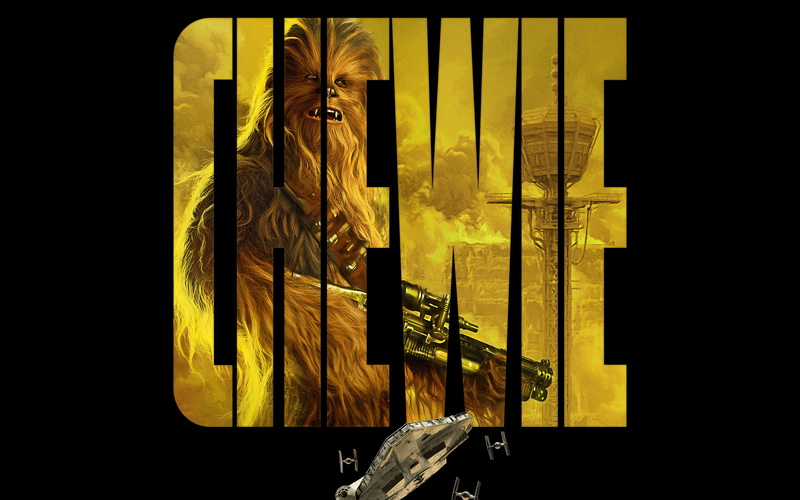 male likeness, 4K, transfer print, female likeness, auto post production filter, Story, Wars, craft, statue, representation, black background, Chewie