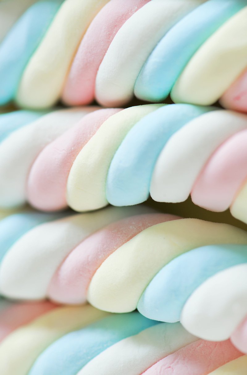 backgrounds, indoors, food, still life, sweet, pastel, fluffy, marshmallow roll, calories, gelatin, rolls, closeup, american, candy, pattern, choice, background