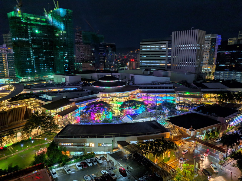 tall - high, high angle view, architecture, building, intersection, urban skyline, office building exterior, built structure, modern, mindanao ave, tower