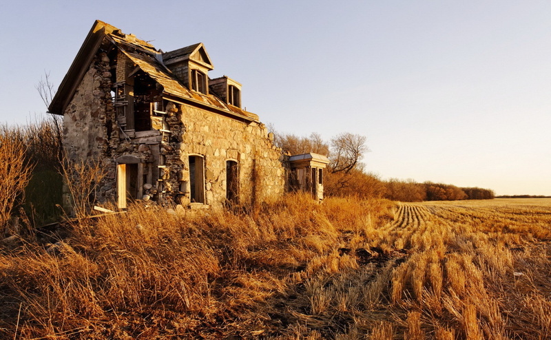 ruin, building, landscape, house, 1080P, old