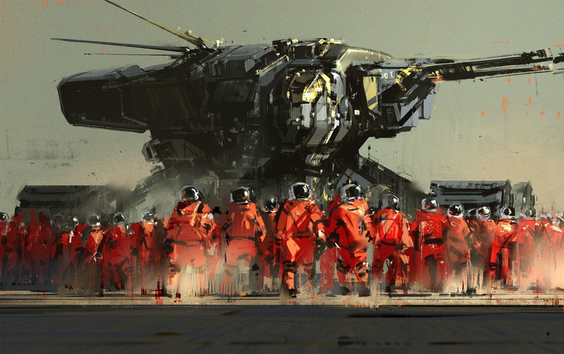 motion, special forces, clothing, aggression, large group of people, standing, 1080P, transportation, navy, military, spacecraft, mode of transportation