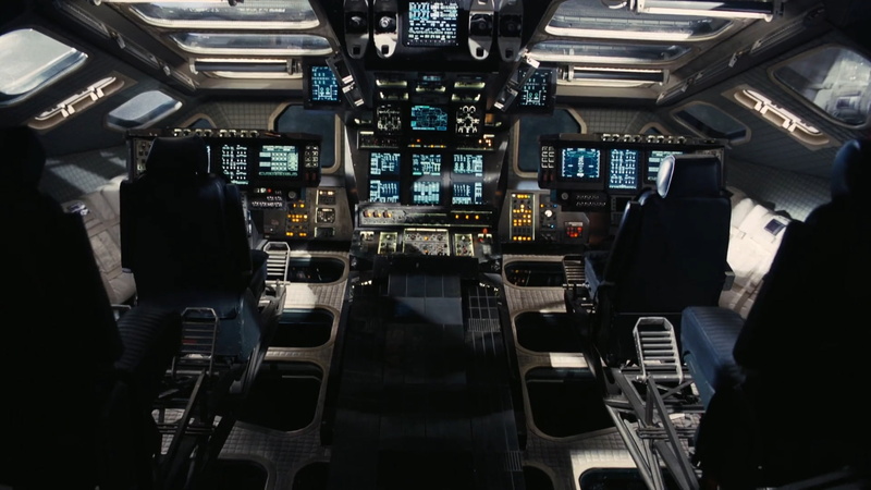 rear view, control panel, seat, airplane, travel, indoors, commercial airplane, Interstellar, vehicle interior, 1080P, air vehicle, dashboard, technology