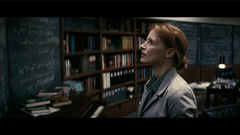 bookshelf, hair, adult, indoors, school, contemplation, looking, jessica chastain women interstellar movie, shelf, beautiful woman, women, library, portrait