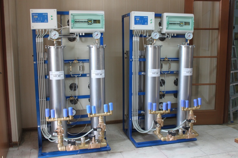 ozonation, ozonator, medical equipment, 2K, technology, blue, healthcare and medicine, flooring, pipe - tube, metal, no people, water, clean, machinery