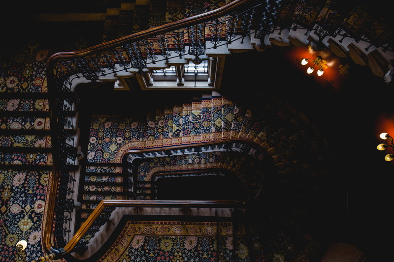 spiral, architecture, piano, building, instagram, pattern, grand staircase, 4K, hotel, railing, illuminated, spiral staircase, travel, crypt, travel destinations