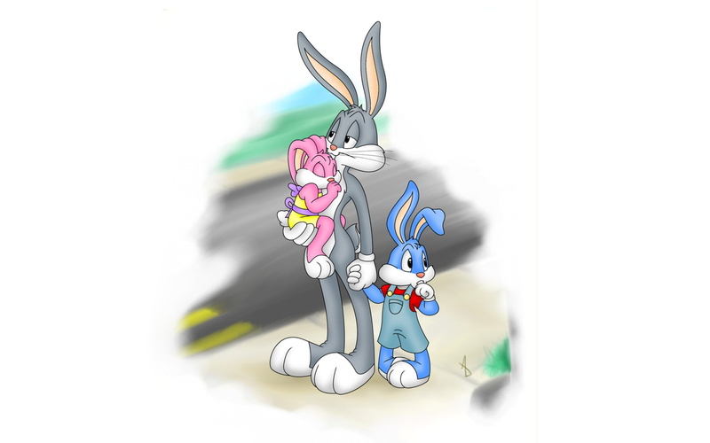 bunny, looney, mobile, tunes, buster, bugs, 1080P