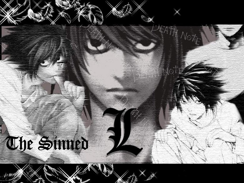 contemplation, real people, human body part, hairstyle, text, L (Death Note), headshot, close-up, 480P, indoors, simmed, portrait, one person, Death Note
