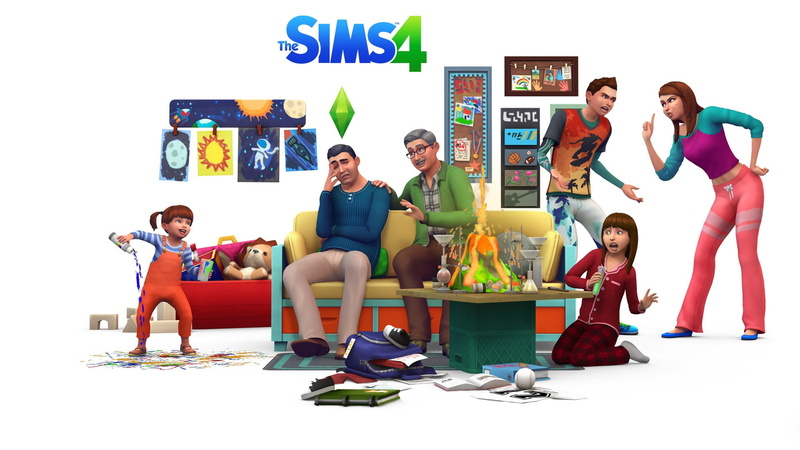 1080P, game, parents, Sims 4, Sims