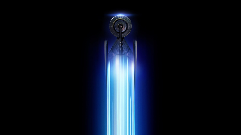 Star Trek: Discovery, Sci-Fi, led, blue, light, 2017, 4K, 4K