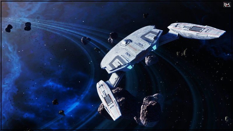 2K, science fiction, Star Trek, spaceship