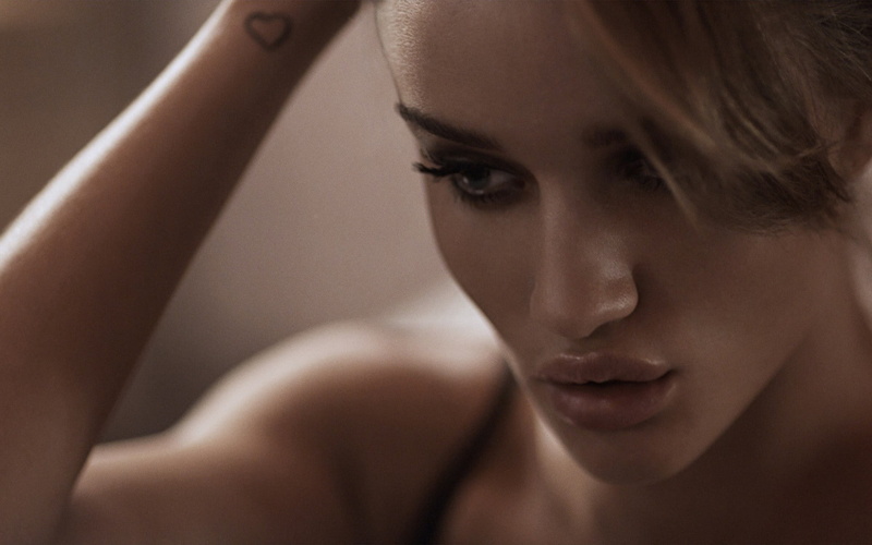 women, tattoo, face, 720P, model, Rosie Huntington-Whiteley
