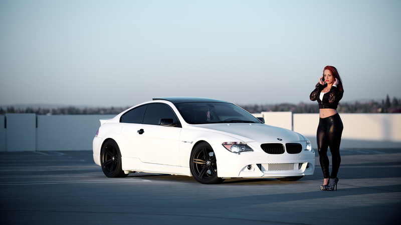 front View, outdoors, road, BMW, technology, full length, nature, driving, engine, girl, beautiful, young women, one Person, modern, females, speed, 4K