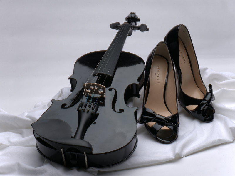 heels, Violin, 1080P, black, pair, toe, Music, peep