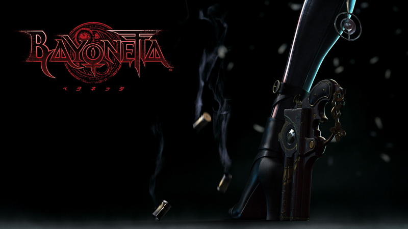 1080P, video games, hd, black, bayonetta