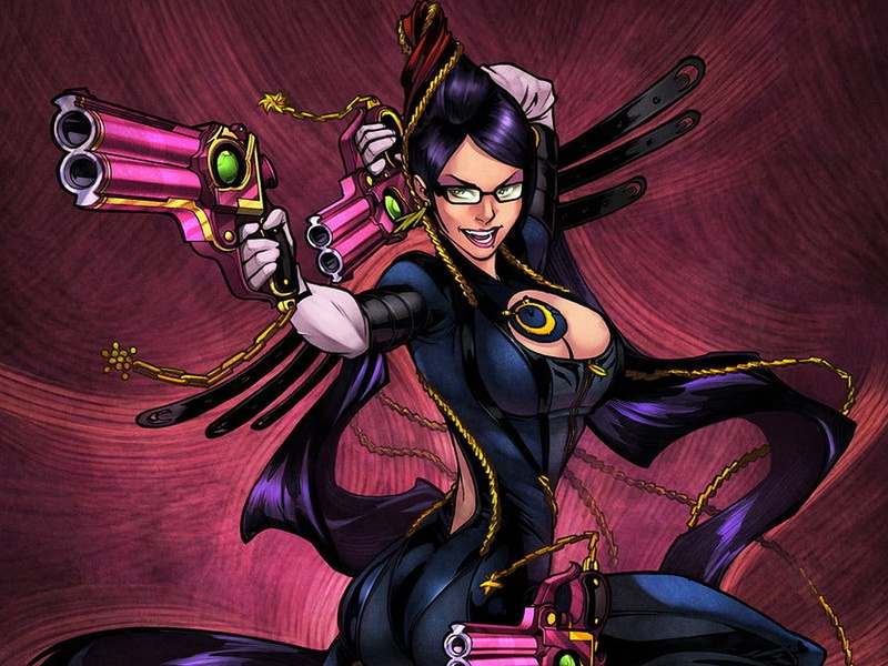video games, adult, Bayonetta, glasses, young adult, three quarter length, 720P, women, looking at camera, portrait, young men, beautiful woman, beautiful people