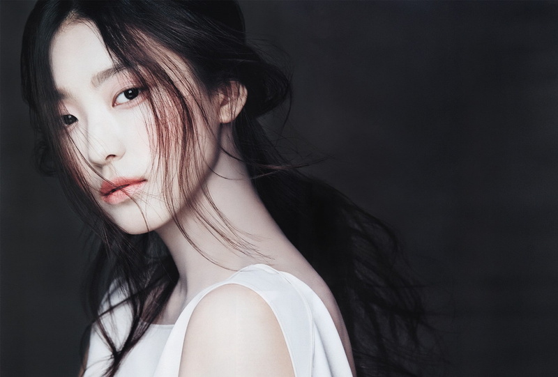 front view, young women, adult, contemplation, hairstyle, one person, 720P, long hair, studio shot, teenager, k pop asian yoon bora starship entertainment korean