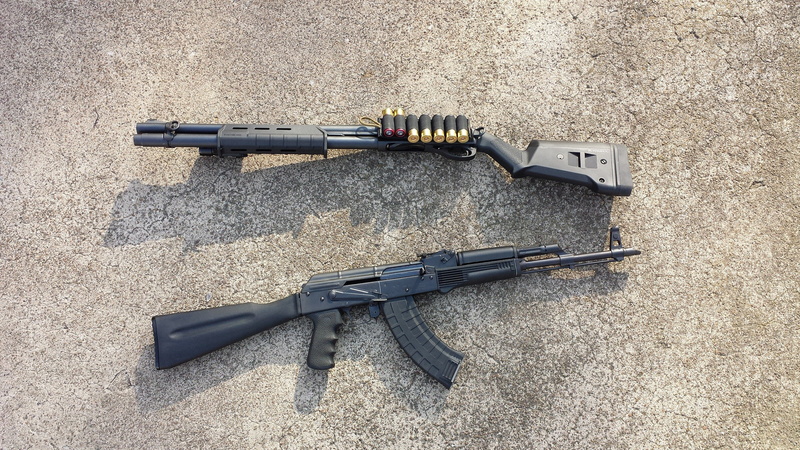 pump, machine, 1080P, weapons, the gun, Kalash, Remington 870