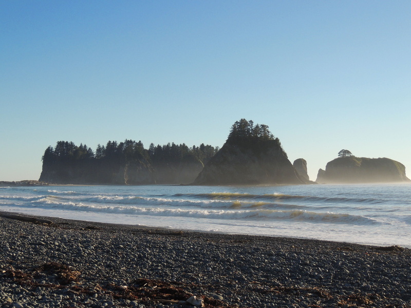 outdoor, seascape, coast, sea stacks, land, tranquility, wave, no people, landscape, ocean, washington, scenics, rock - Object, nature, coastline, scenic