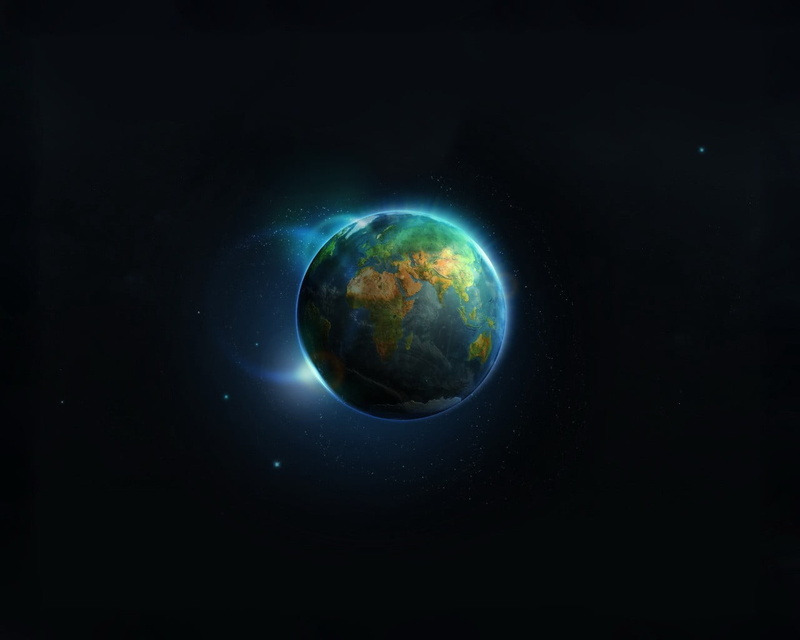 no People, sea, science, 155, night, globe - Man Made Object, planet - Space, light - Natural Phenomenon, blue, space, orbiting, nature, glowing, astronomy