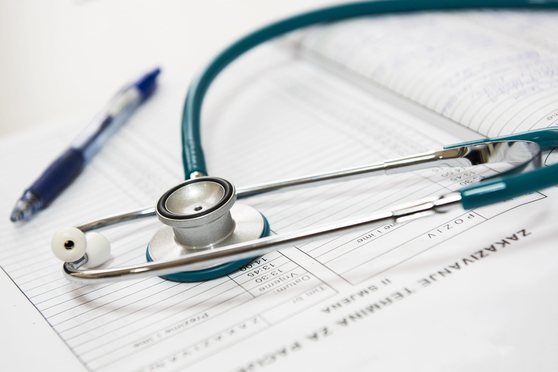 examination, accuracy, paper, blur, appointment book, selective focus, stethoscope, medical equipment, healthcare and medicine, healthcare, indoors, close-up
