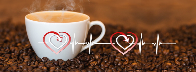 emotion, 4K, ceramic, food, heart rate, pulse, frequency, breakfast, mug, indoors, espresso, food and drink, caffeine, valentines day - holiday, medical