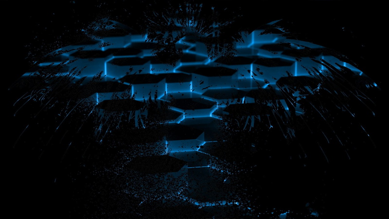 1080P, water, beauty in nature, no people, sky, plant, tree, pattern, blue, outdoors, wet, rain, night, backgrounds, winter, Honeycomb, cold temperature