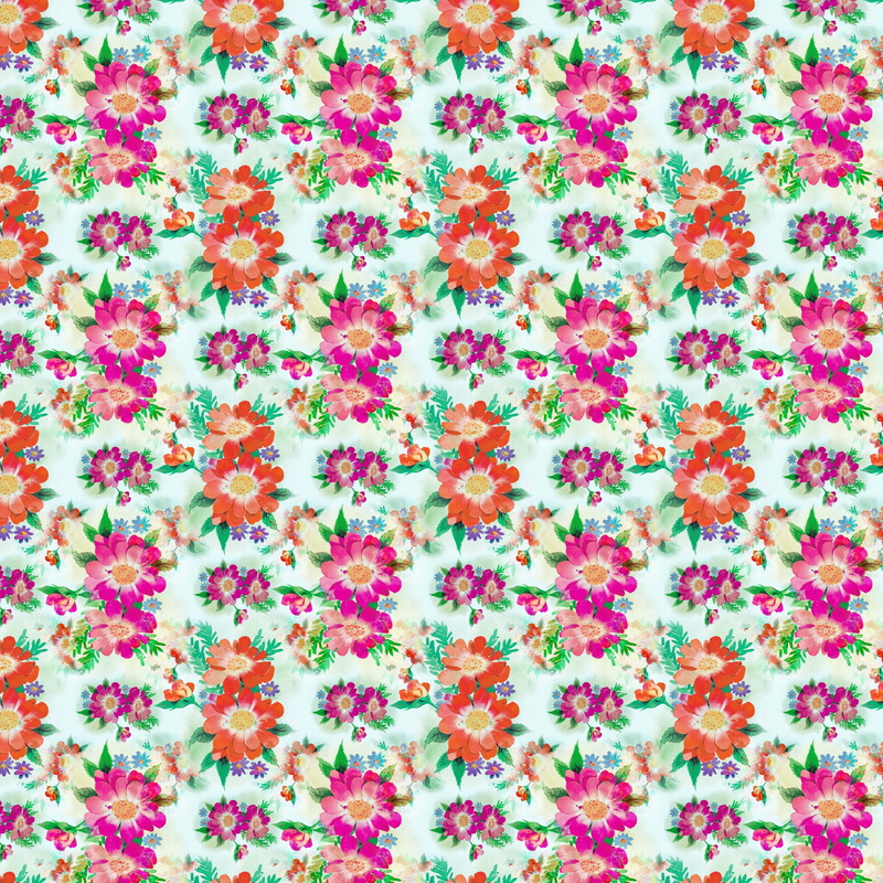 pink color, design, directly above, vintage, purple, indoors, art, close-up, red, orange, textile, floral pattern, background, backgrounds, flower, graphic