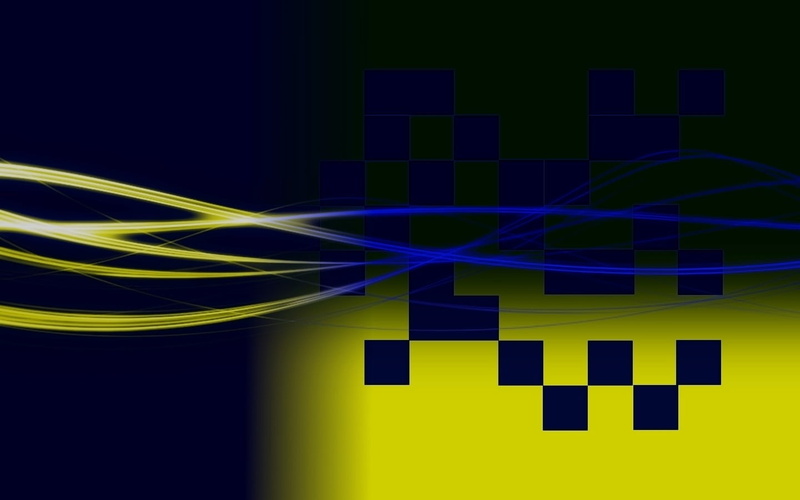 yellow, technology, green, connection, pattern, electricity, motion, indoors, 720P, multi colored, creativity, digital art, abstract, black, light trail