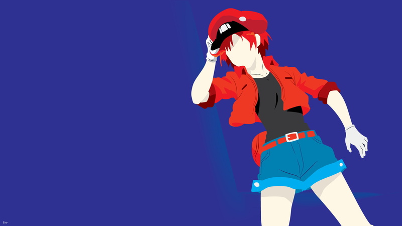 Anime, AE3803 (Cells at Work), Cells at Work!, Minimalist, 1080P