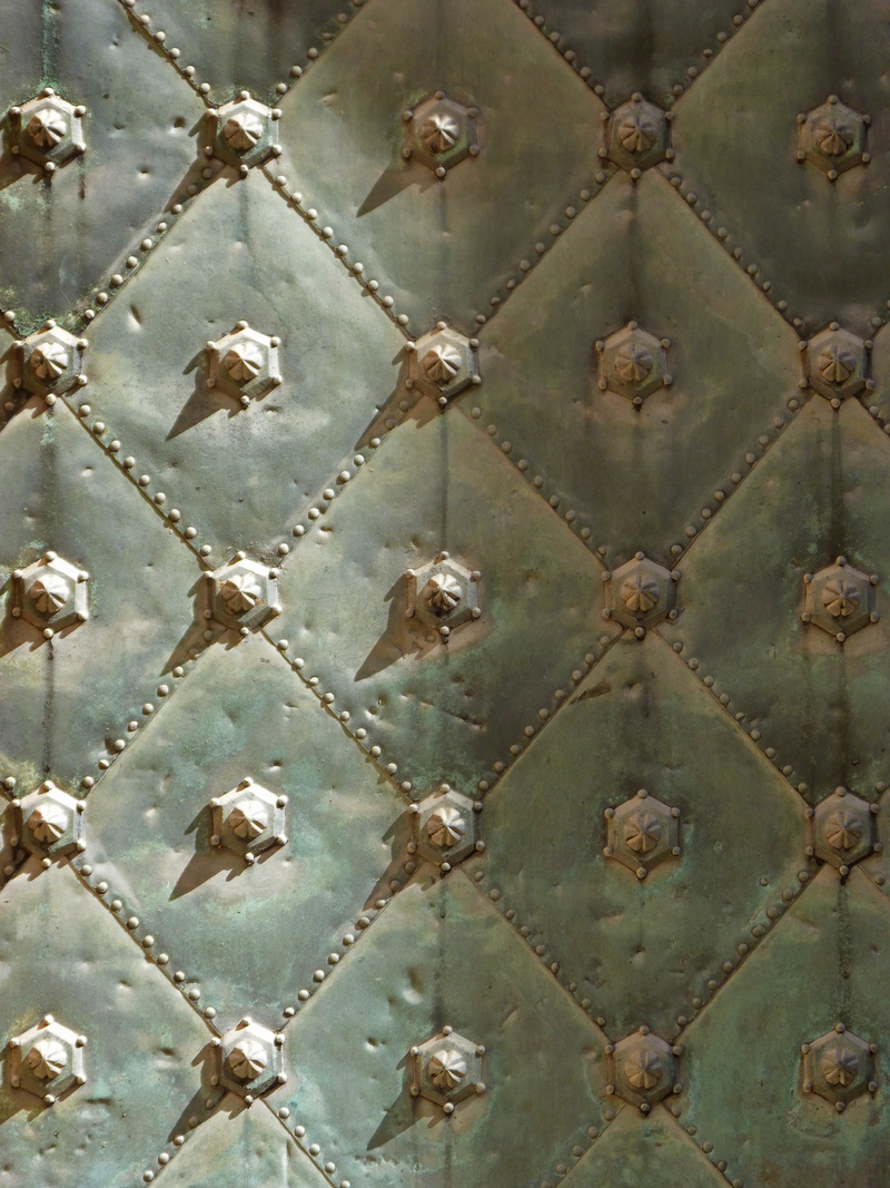 security, 4K, floral pattern, backgrounds, full frame, barrier, Texture, padding, safety, wall - building feature, boundary, close-up, no people, Door